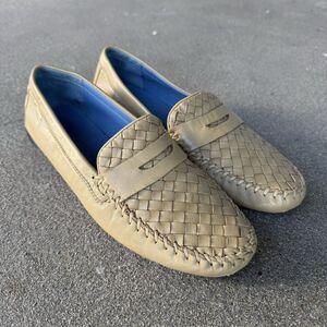 Robert Zur Slip On Men’s Size 11 Leather Loafers Driving Shoes Modern Classic